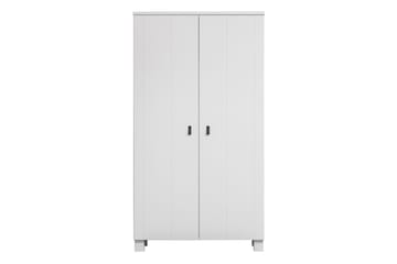 Ollerz Garderob 111 cm i Målat Trä - Vit - Förvaring - Klädförvaring - Garderob & garderobssystem