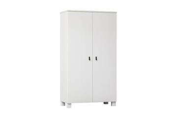 Ollerz Garderob 111 cm i Målat Trä - Vit - Förvaring - Klädförvaring - Garderob & garderobssystem