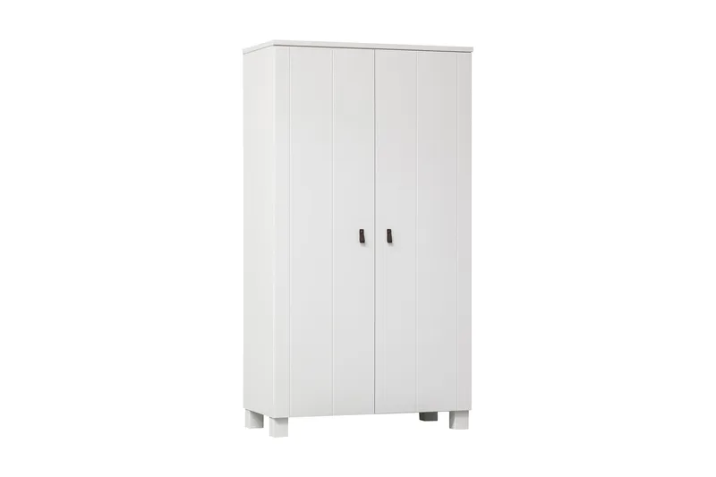 Ollerz Garderob 111 cm i Målat Trä - Vit - Förvaring - Klädförvaring - Garderob & garderobssystem