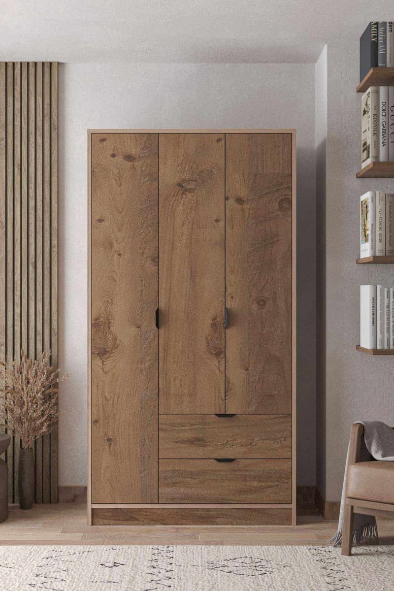 Olyros Garderob 97x182 cm - Atlas Tall - Förvaring - Klädförvaring - Garderob & garderobssystem - Klädskåp & fristående garderob