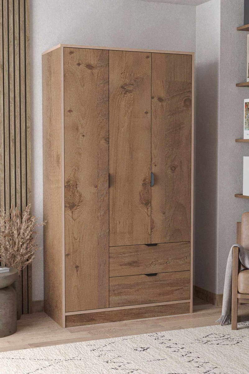 Olyros Garderob 97x182 cm - Atlas Tall - Förvaring - Klädförvaring - Garderob & garderobssystem - Klädskåp & fristående garderob