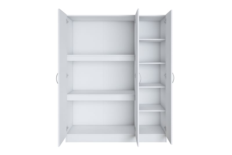 Ostin Garderob 55x145 cm - Vit - Förvaring - Klädförvaring - Garderob & garderobssystem