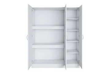 Ostin Garderob 55x145 cm - Vit - Förvaring - Klädförvaring - Garderob & garderobssystem