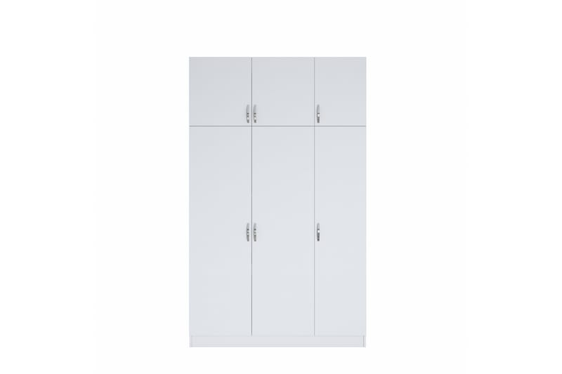 Ostin Garderob 6 Skåp 55x145 cm - Vit - Förvaring - Klädförvaring - Garderob & garderobssystem
