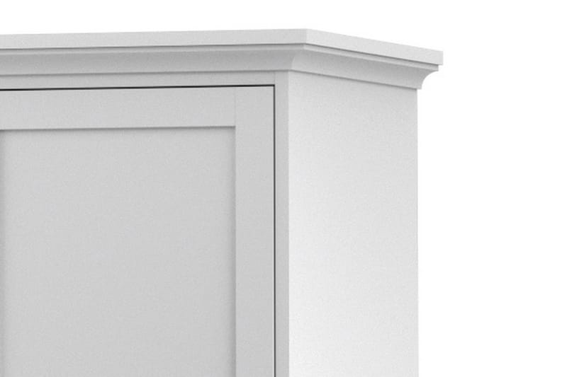 Paris Garderob 96 cm 2 Dörrar - Vit - Förvaring - Klädförvaring - Garderob & garderobssystem