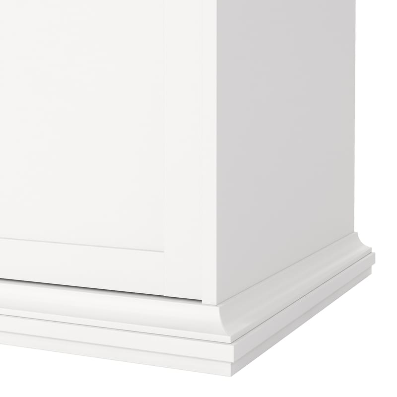 Paris Garderob med 4 dörrar och 2 lådor 181x61x201 cm - Förvaring - Klädförvaring - Garderob & garderobssystem - Klädskåp & fristående garderob