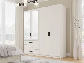 Pekin Garderob med Spegel 215 cm - Förvaring - Klädförvaring - Garderob & garderobssystem