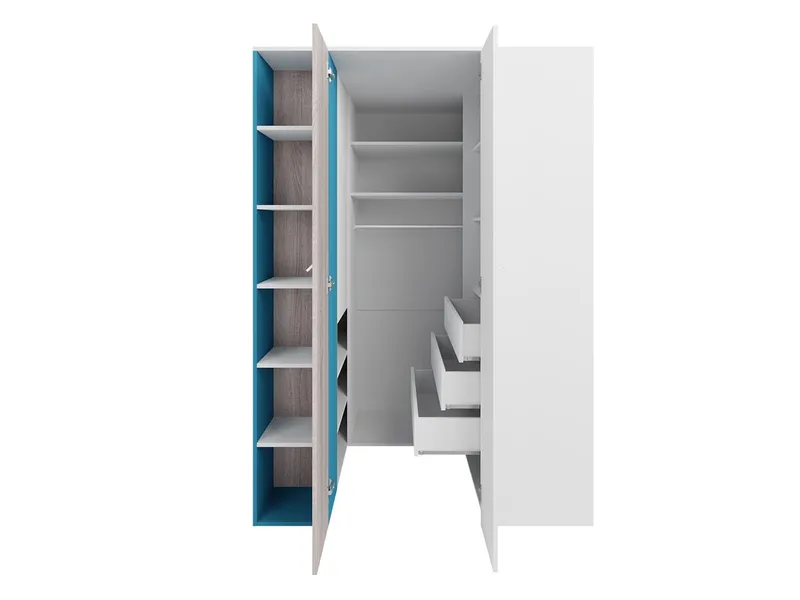 Planeta Garderob - Förvaring - Klädförvaring - Garderob & garderobssystem - Hörngarderob