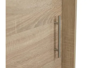 Prag Garderob 180x215 cm i Trä - Svart - Förvaring - Klädförvaring - Garderob & garderobssystem