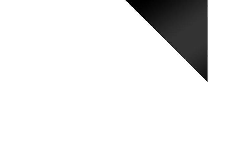 Prag Garderob 180x57x215 cm LED-belysning - Vit/Svart - Klädskåp & fristående garderob - Garderob & garderobssystem