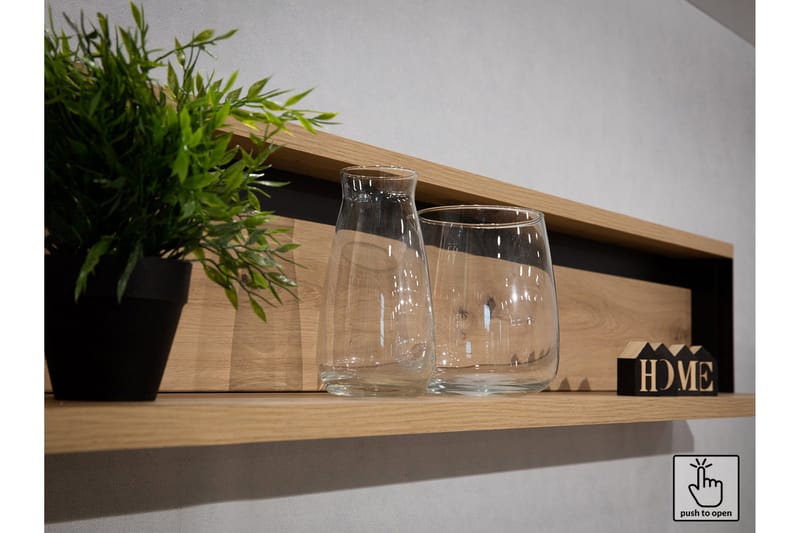 Quant Garderob 41x60 cm - Ek/Svart - Förvaring - Klädförvaring - Garderob & garderobssystem