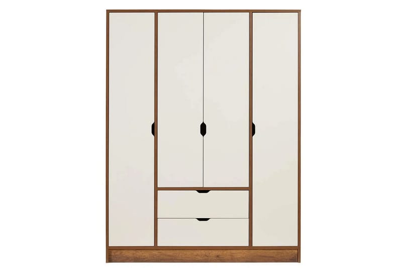 Ranko Garderob 140x182 cm - Multifärgad - Förvaring - Klädförvaring - Garderob & garderobssystem
