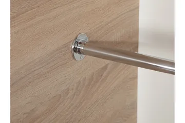 Rejasia Garderob med Spegel 120 cm - Vit - Förvaring - Klädförvaring - Garderob & garderobssystem
