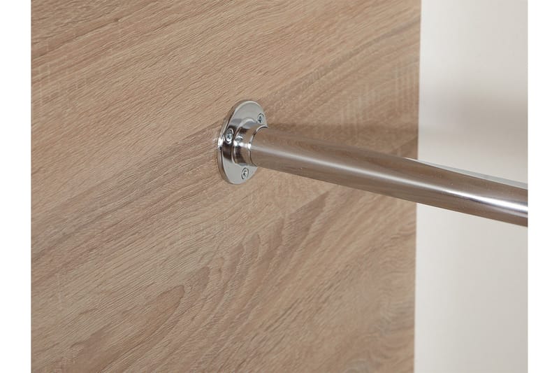 Rejasia Garderob med Spegel 120 cm - Vit - Förvaring - Klädf örvaring - Garderob & garderobssystem