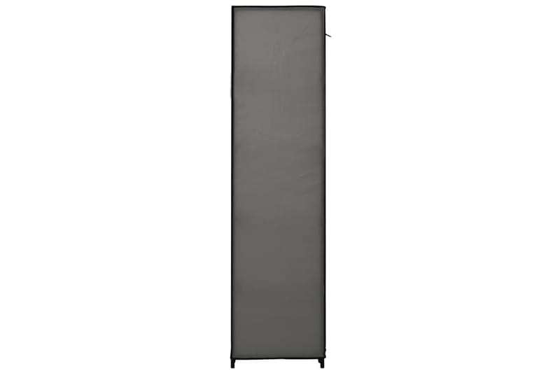 Resegarderob 2 st grå 110x45x175 cm tyg - Grå - Förvaring - Klädförvaring - Garderob & garderobssystem - Resegarderob