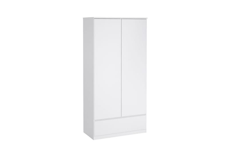 Salomns Garderob 99x201 cm - Vit - Förvaring - Klädförvaring - Garderob & garderobssystem