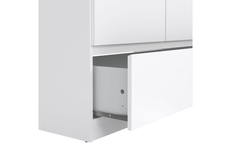 Salomns Garderob 99x201 cm - Vit - Förvaring - Klädförvaring - Garderob & garderobssystem