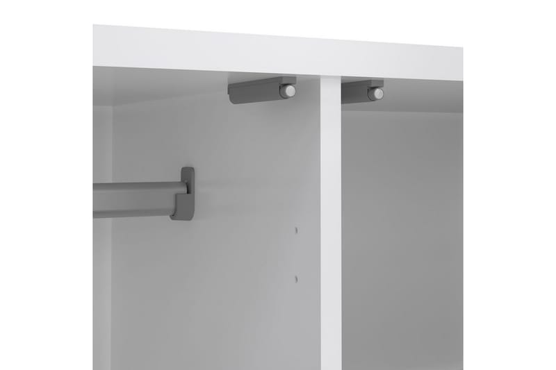 Salomns Garderob 99x201 cm - Vit - Förvaring - Klädförvaring - Garderob & garderobssystem