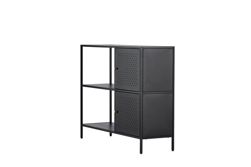 Salta Garderob 100x75 cm - Svart - Förvaring - Förvaringsmöbler - Sideboard & skänk