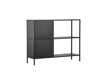 Salta Garderob 100x75 cm - Svart - Förvaring - Förvaringsmöbler - Sideboard & skänk