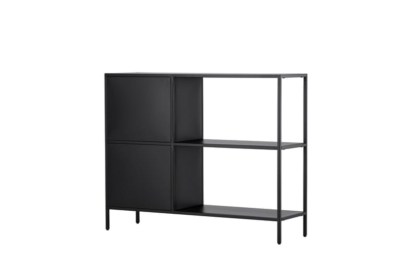 Salta Garderob 100x75 cm - Svart - Förvaring - Förvaringsmöbler - Sideboard & skänk