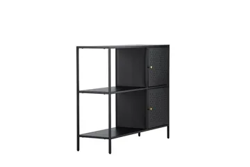 Salta Garderob 100x75 cm - Svart - Förvaring - Förvaringsmöbler - Sideboard & skänk