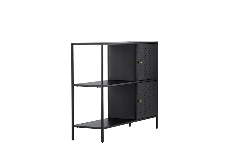 Salta Garderob 100x75 cm - Svart - Förvaring - Förvaringsmöbler - Sideboard & skänk