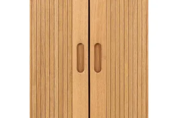 Samay Garderob 100x200 cm - Natur - Förvaring - Klädförvaring - Garderob & garderobssystem