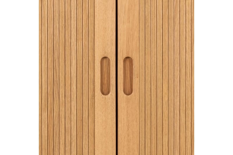 Samay Garderob 100x200 cm - Natur - Förvaring - Klädförvaring - Garderob & garderobssystem