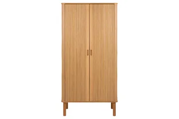 Samay Garderob 100x200 cm - Natur - Förvaring - Klädförvaring - Garderob & garderobssystem