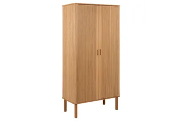 Samay Garderob 100x200 cm - Natur - Förvaring - Klädförvaring - Garderob & garderobssystem
