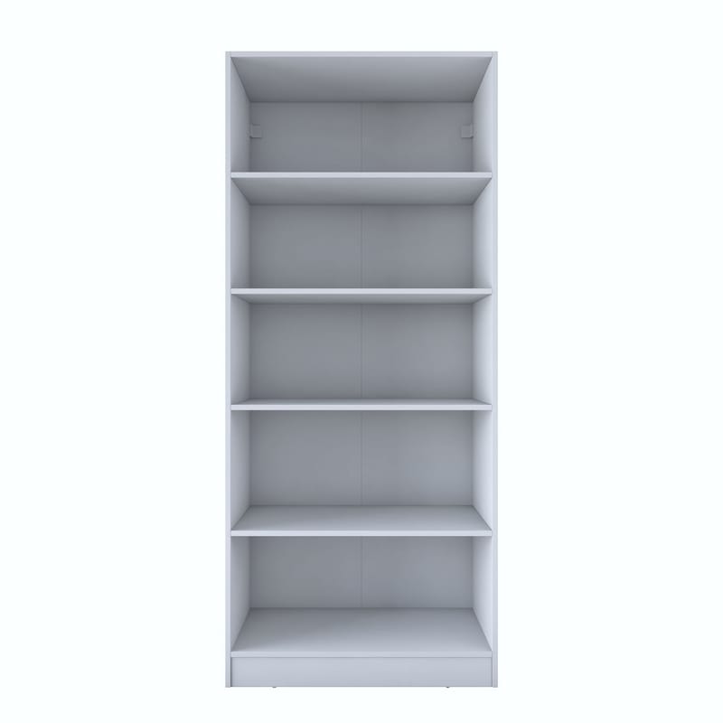 Sarnor Garderob 90x210x57,5 cm - Vit - Förvaring - Klädförvaring - Garderob & garderobssystem - Klädskåp & fristående garderob