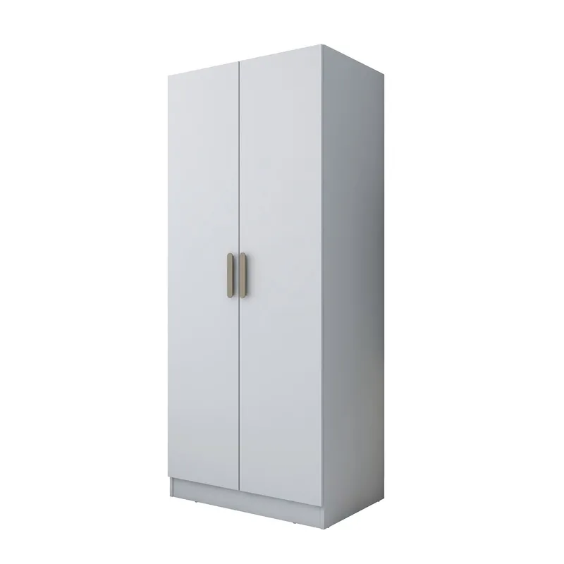 Sarnor Garderob 90x210x57,5 cm, Vit