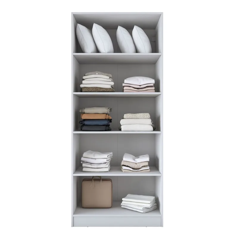 Sarnor Garderob 90x210x57,5 cm, Vit