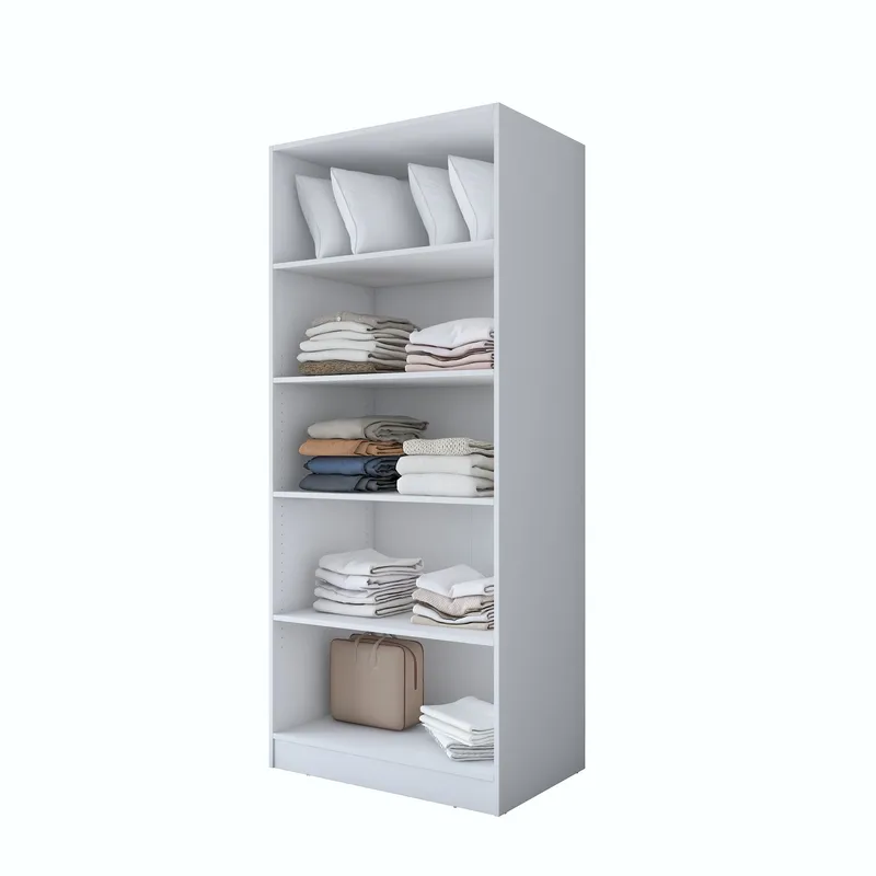 Sarnor Garderob 90x210x57,5 cm, Vit