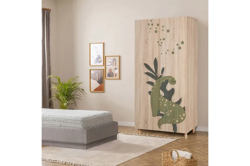 Selalesi Garderobsskåp 90x192 cm - Förvaring - Klädförvaring - Garderob & garderobssystem - Klädskåp & fristående garderob