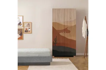 Selalesi Garderobsskåp 90x192 cm - Förvaring - Klädförvaring - Garderob & garderobssystem - Klädskåp & fristående garderob