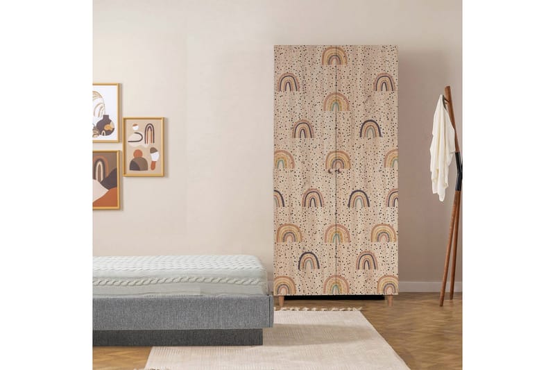 Selalesi Garderobsskåp 90x192 cm - Förvaring - Klädförvaring - Garderob & garderobssystem - Klädskåp & fristående garderob