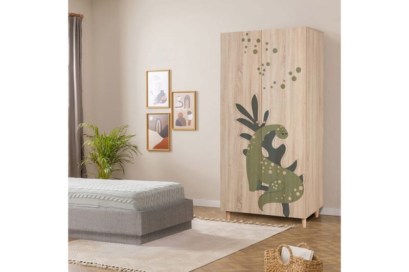 Selalesi Garderobsskåp 90x192 cm - Förvaring - Klädförvaring - Garderob & garderobssystem - Klädskåp & fristående garderob