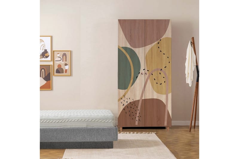 Selalesi Garderobsskåp 90x192 cm - Förvaring - Klädförvaring - Garderob & garderobssystem - Klädskåp & fristående garderob