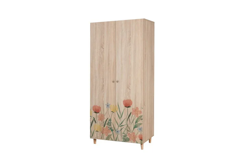 Selalesi Garderobsskåp 90x192 cm - Förvaring - Klädförvaring - Garderob & garderobssystem - Klädskåp & fristående garderob