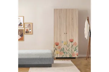 Selalesi Garderobsskåp 90x192 cm - Förvaring - Klädförvaring - Garderob & garderobssystem - Klädskåp & fristående garderob