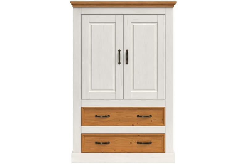 Selma Garderob 86x131 cm - Vit - Förvaring - Klädförvaring - Garderob & garderobssystem