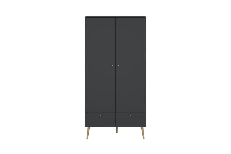 Shinta Garderobdsskåp 99x200 cm - Grå - Förvaring - Klädförvaring - Garderob & garderobssystem - Klädskåp & fristående garderob