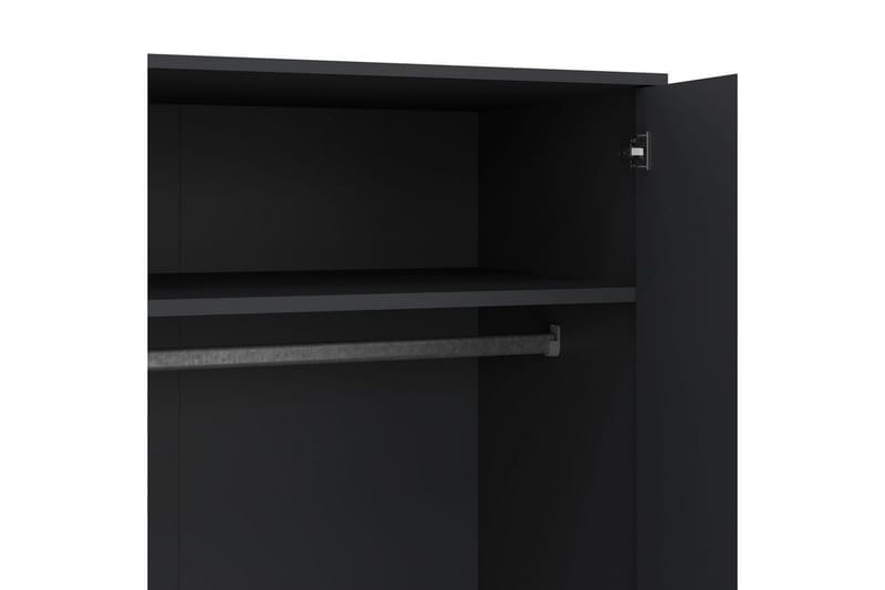 Shinta Garderobdsskåp 99x200 cm - Grå - Förvaring - Klädförvaring - Garderob & garderobssystem - Klädskåp & fristående garderob