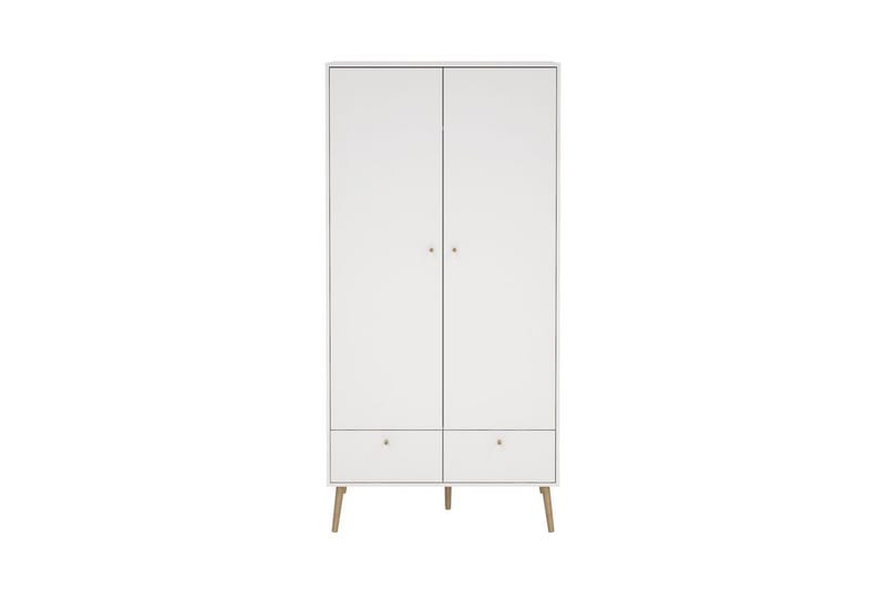Shinta Garderobdsskåp 99x200 cm - Vit - Förvaring - Klädförvaring - Garderob & garderobssystem - Klädskåp & fristående garderob