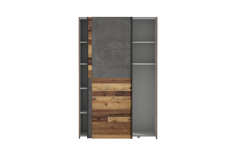 Shipts Garderob 42x120 cm - Natur/Mörkgrå - Förvaring - Klädförvaring - Garderob & garderobssystem