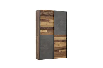 Shipts Garderob 42x120 cm - Natur/Mörkgrå - Förvaring - Klädförvaring - Garderob & garderobssystem