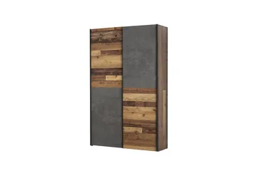 Shipts Garderob 42x120 cm - Natur/Mörkgrå - Förvaring - Klädförvaring - Garderob & garderobssystem