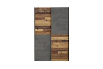 Shipts Garderob 42x120 cm - Natur/Mörkgrå - Förvaring - Klädförvaring - Garderob & garderobssystem